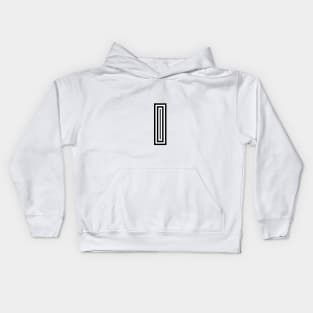 Letter I Kids Hoodie